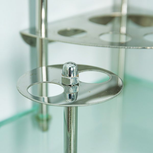 ชั้นวางของเข้ามุมห้องน้ําอัจฉริยะ 3-in-1 KB-709C