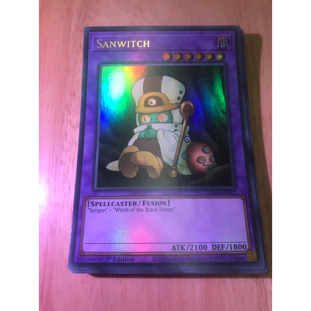 การ์ด Yugioh TCG Sanwitch - GFP2-EN122 - Ultra Rare - UK