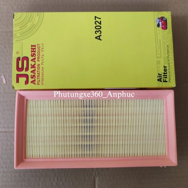 กรองแอร์เครื่องยนต์ Toyota Yaris 2014-2015 ยี่ห้อ JS Asakashi Japan A3027