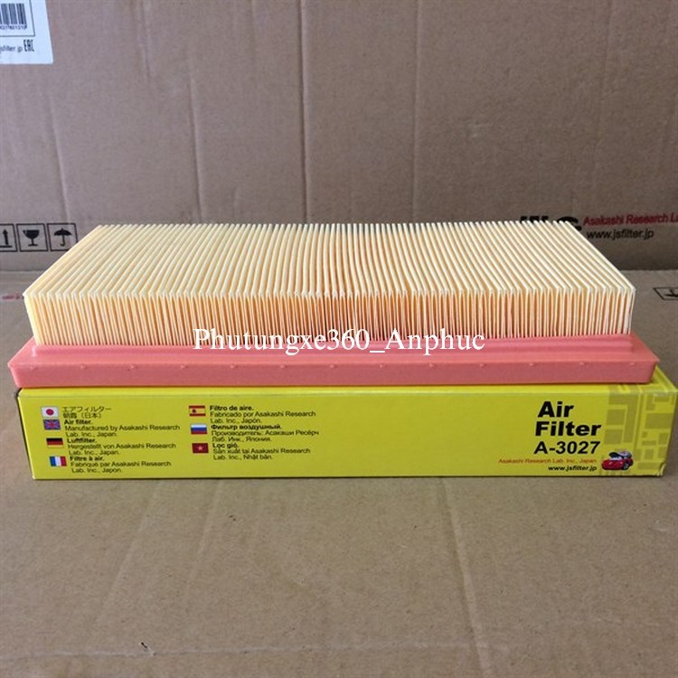 กรองแอร์เครื่อง Toyota Vios 2014-2015 ยี่ห้อ JS Asakashi Japan A3027