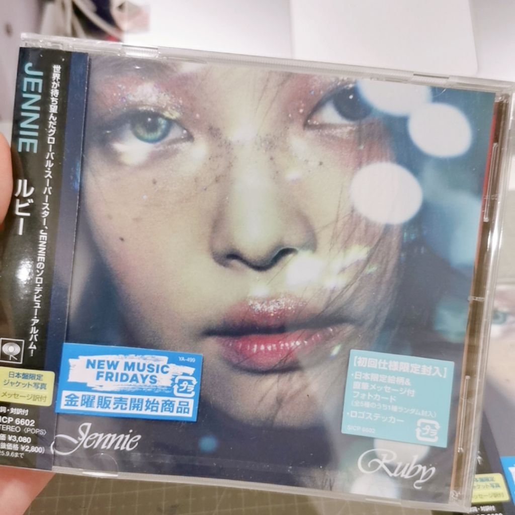 [GENUINE] อัลบั้มญี่ปุ่นของ JENNIE - RUBY