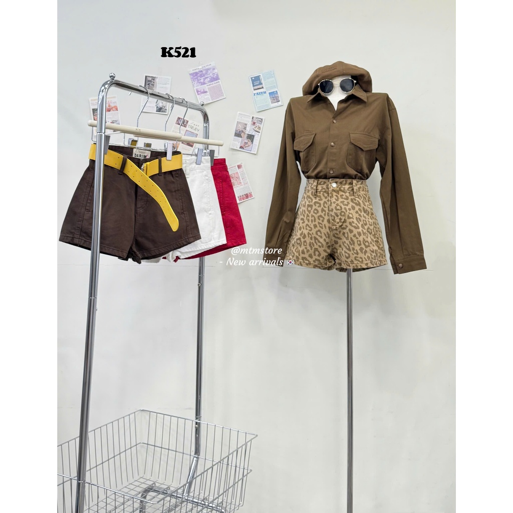[MTM STORE] JEANS SHORTS K521 - กางเกงยีนส์ Darim
