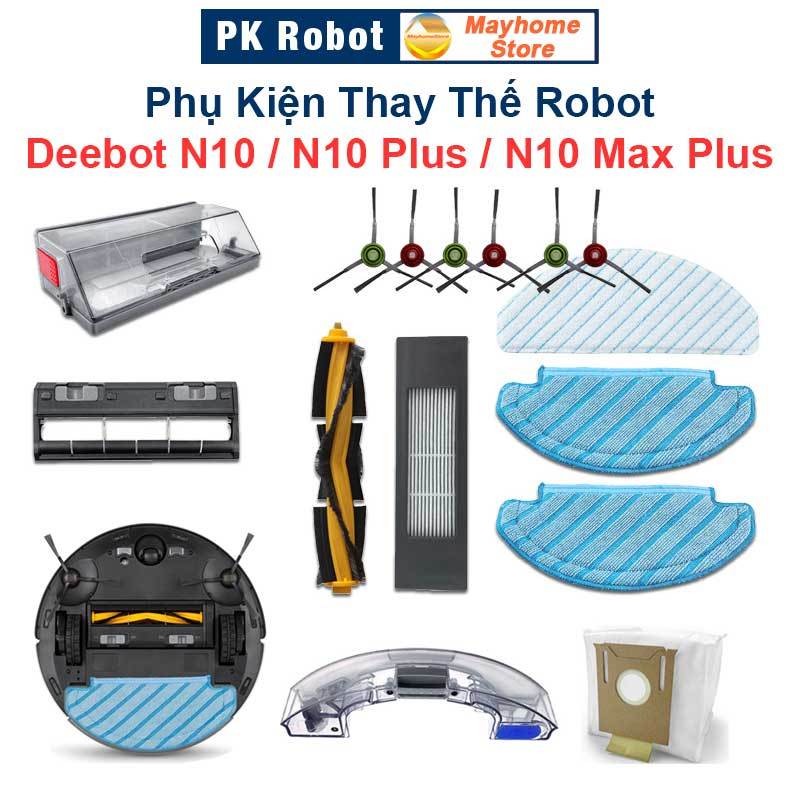 อุปกรณ์เสริมทดแทนสําหรับ Deebot N10, N10 Plus, N10 Pro Plus เครื่องดูดฝุ่นหุ่นยนต์/แปรงลูกกลิ้งหลัก,