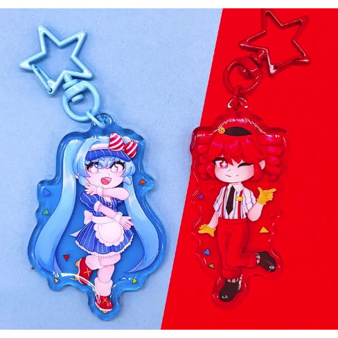 พวงกุญแจ Mesmerizer Miku & Tito