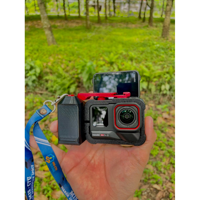 Grip Handle + ชุดกรอบสําหรับ Insta360 Ace / Ace Pro / Ace Pro 2 - ชุดถ่ายภาพสําหรับ Ace Pro 2 (0005)