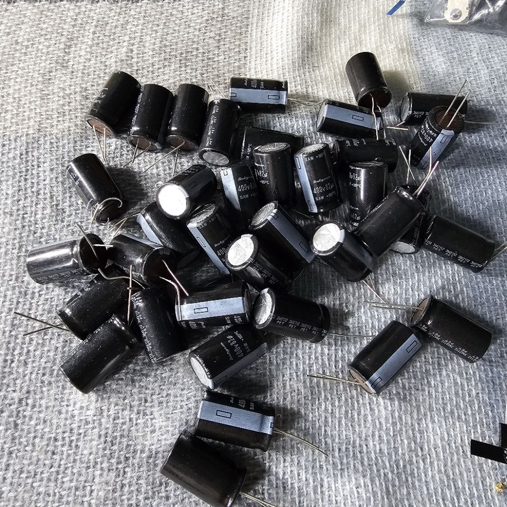 ชุดตัวเก็บประจุ Rubycon 400V 82uF - สินค้าของแท้ - สายพรีเมี่ยม