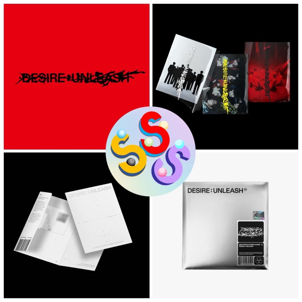 อัลบั้มภาพ [DESIRE : UNLEASH/Bad Desire] - Enhypen เกาหลีของแท้