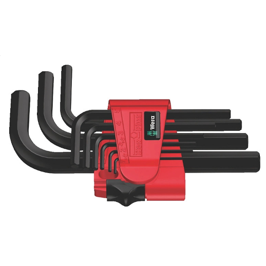 Wera 950/9 Hex-Plus 7 Short Hex Set - รหัสสินค้า 021737 รวม9ส่วน