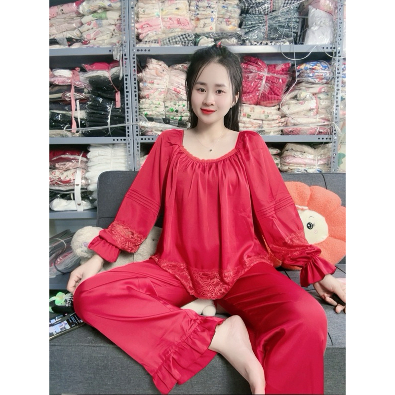 2CE 2CE Smooth Silk Pajama Set เสื้อผ้าผู้หญิงสวยมาแรง SHOP NGHI 85
