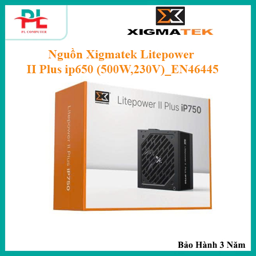 แหล่งพลังงาน Xigmatek Litepower II Plus ip750 (600W,230V)_EN46773 - สินค้าของแท้