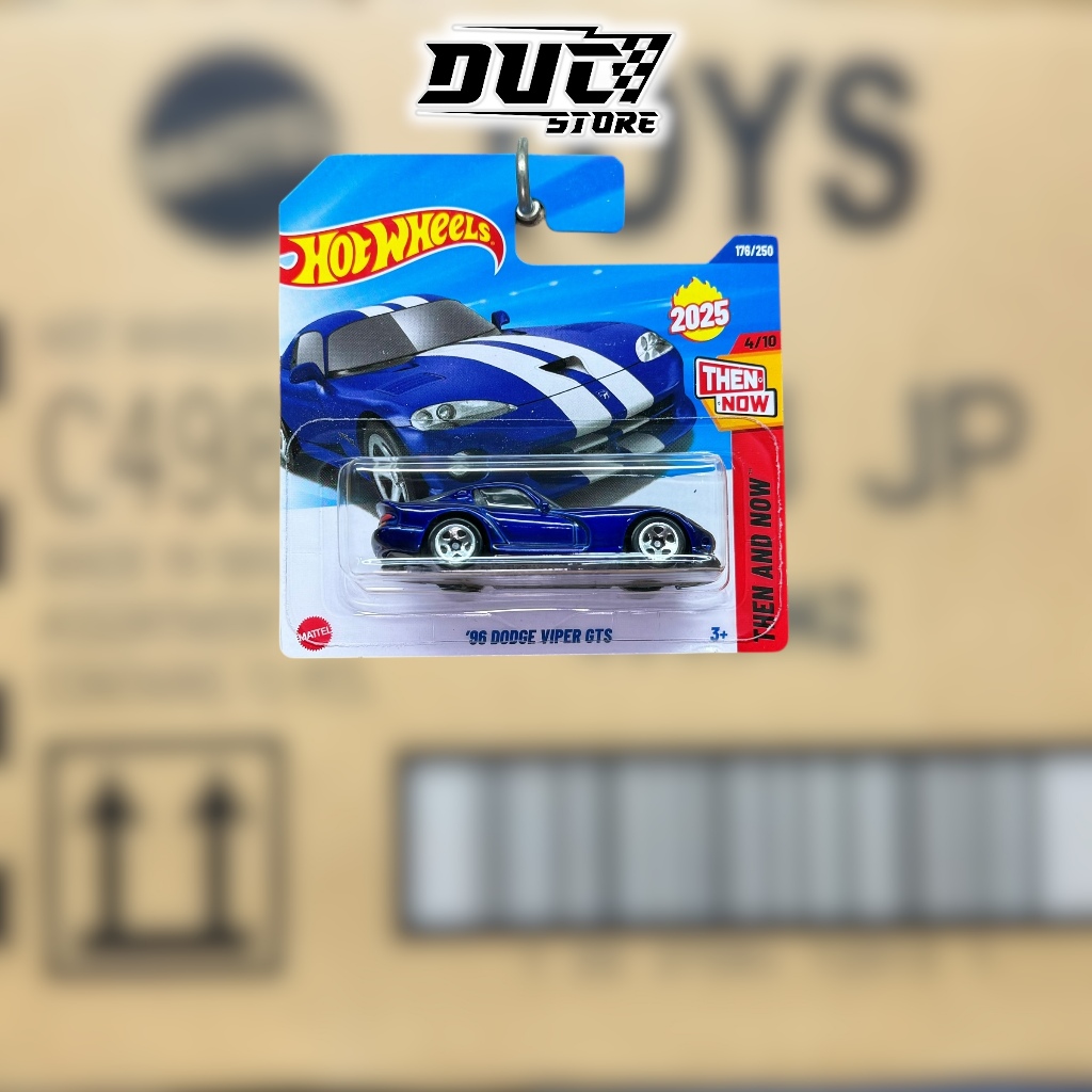 Ducstore รถโมเดล HYW50 Hot Wheels 96 Dodge Viper GTS - เคส H พื้นฐาน 2025