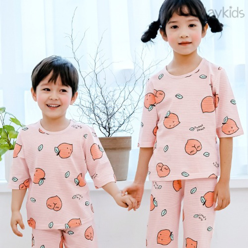 ชุดแขนยาว Liquidation of Maykids เวียดนามส่งออกเกาหลีสาวน้อย