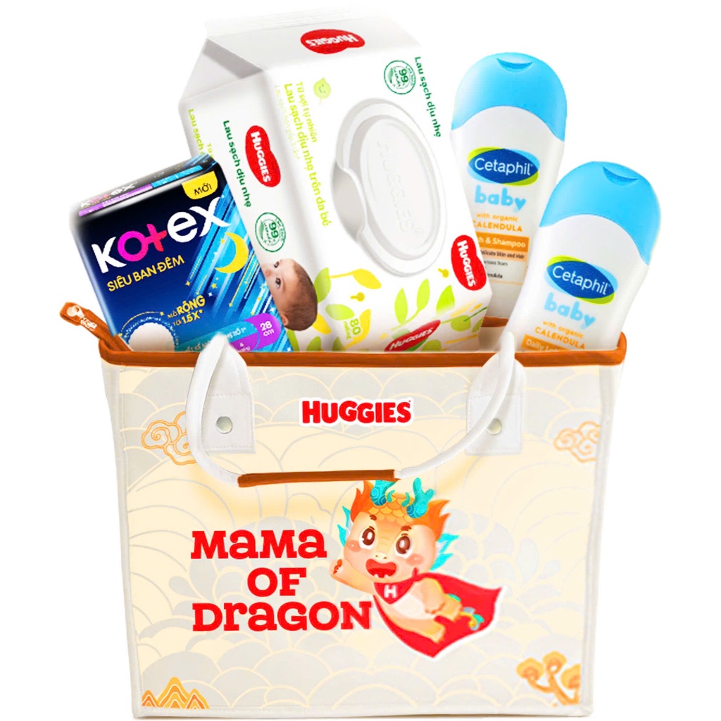 COMBO 6 ของขวัญวันเกิด HUGGIES NB DIAPERS