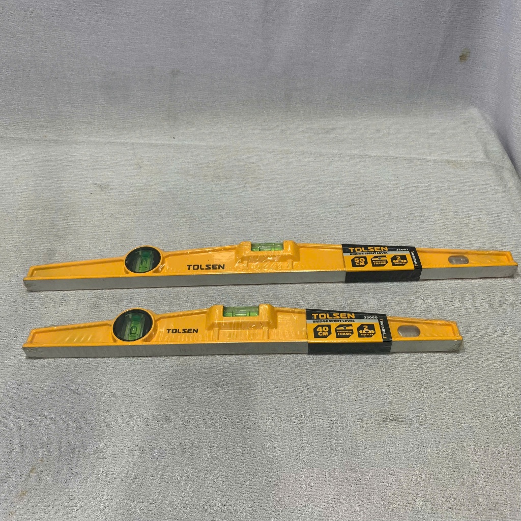 ไม้บรรทัด Li Vo 40cm-50cm-60cm -cast อลูมิเนียม-Tolsen 35060-35061-35062