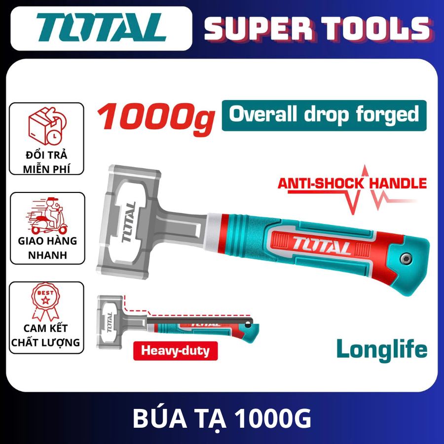 TOTAL Sledgehammer 1000g THSTH61000L