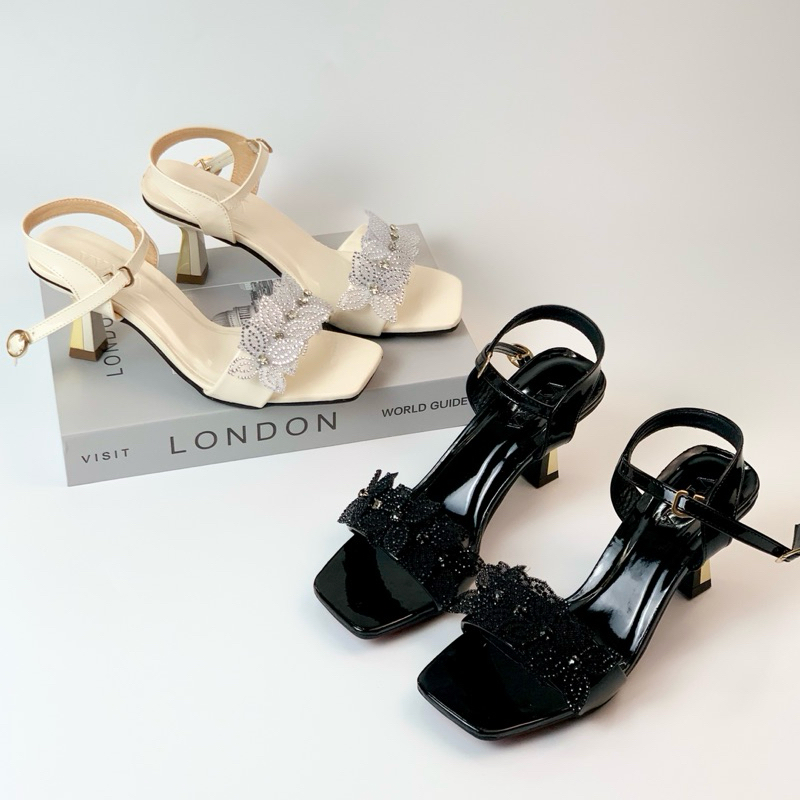 VYARA-รองเท้าแตะส้นสูงผู้หญิงรองเท้าส้นสูงสํานักงาน[SDN]