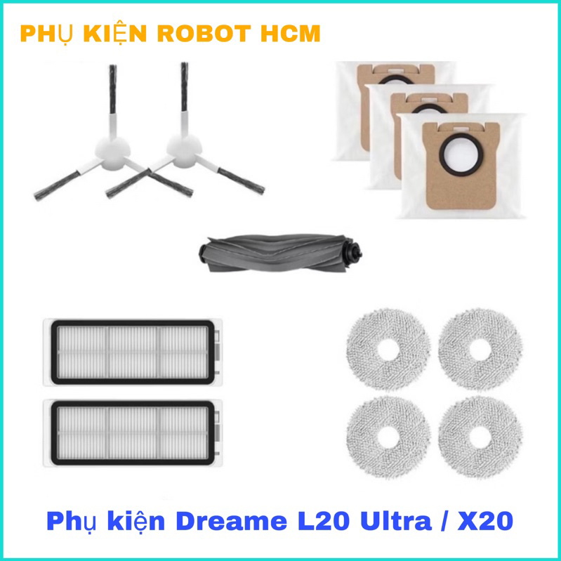 (สินค้าแท้) อุปกรณ์เสริม Dreame L20 Ultra - Dreame X20.
