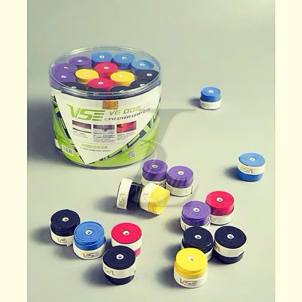 [ VS ของแท้] VS 002 Racket Grip Wrap – กันลื่น ดูดซับเหงื่อ Super Grip – สําหรับแบดมินตัน, เทนนิส