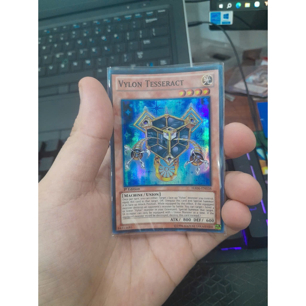 [ 20250605 ] การ์ด Yugioh Vylon Tesseract - HA06-EN038
