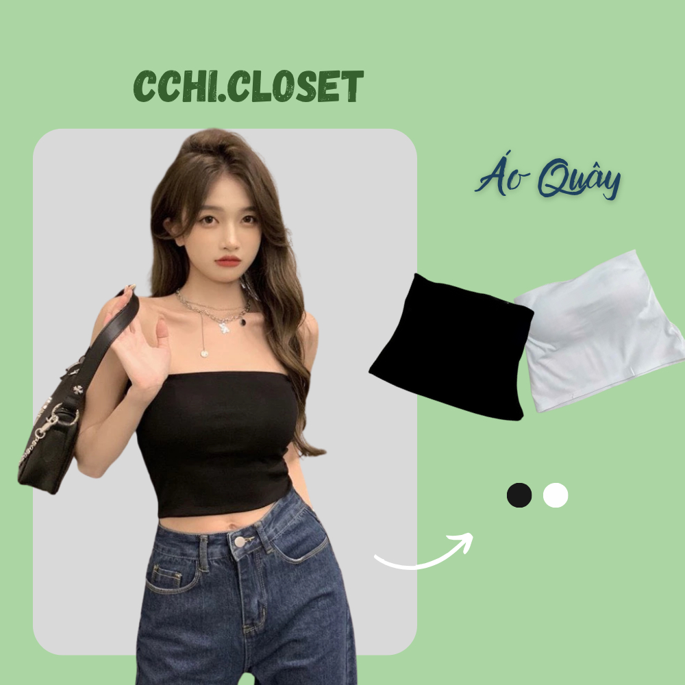 เสื้อเกาะอกมีหน้าอกเบาะ ผ้าฝ้ายพื้นฐาน บอดี้คอน ยาว เสื้อเกาะอก Freesize T251 จาก Cchi.Closet