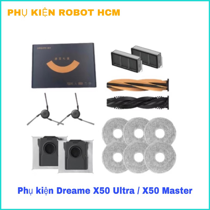 (สินค้าแท้) Dreame X50 Ultra / Dreame X50 Pro / Dreame X50 Master Robot อุปกรณ์เสริมเครื่องดูดฝุ่น.