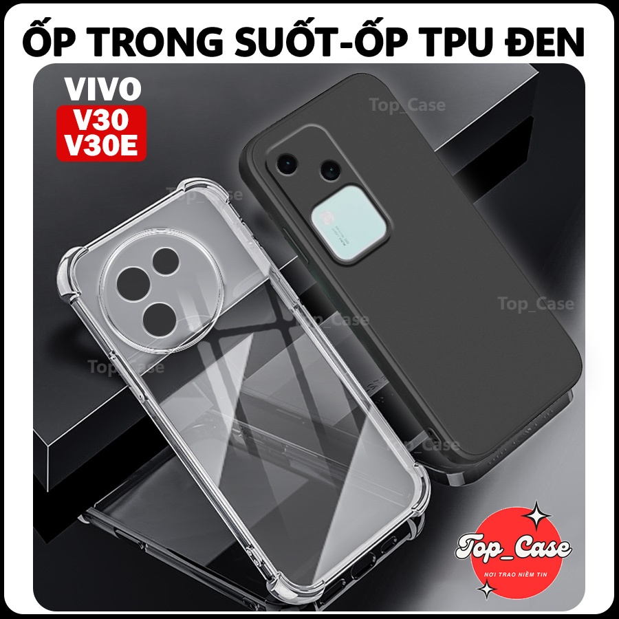 เคส VIVO V30E/ V30 Pro/ V30 5G กันกระแทก โปร่งใส ป้องกันกล้อง