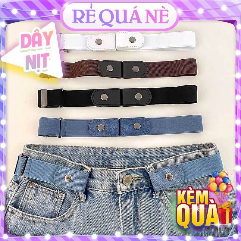 เข็มขัดแบบไม่มีปุ่ม Zero สําหรับผู้ชายและผู้หญิงสไตล์เชื่อมยืดหยุ่น RQN2686