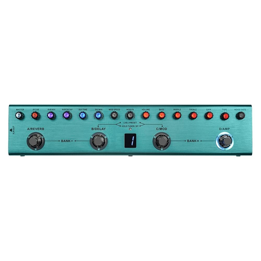 M Vave Tank G Guitar Pedal แปลงเอฟเฟกต์กีตาร์ไฟฟ้า