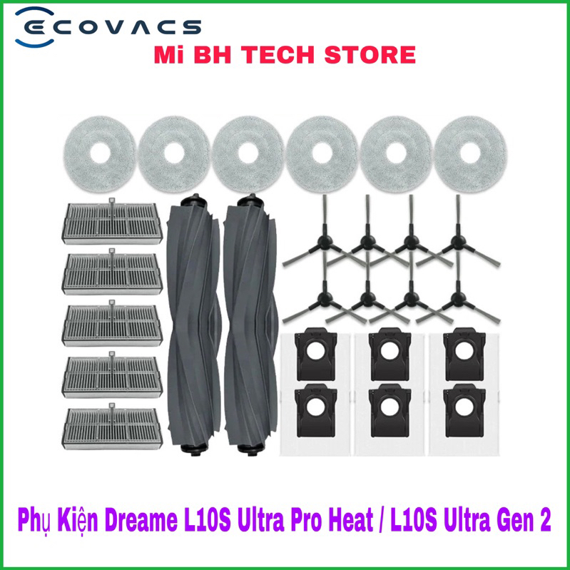 (สินค้าแท้) Dreame L10S Pro Ultra Heat / L10S Ultra Gen 2 Accessories.