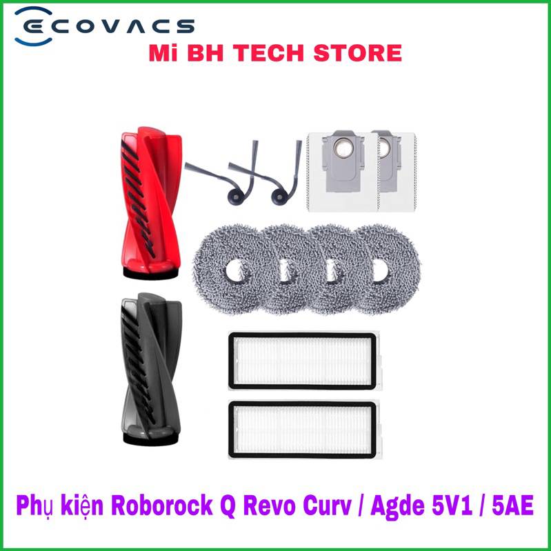 (สินค้าแท้) Roborock Q Revo Curv / Adge 5V1 / 5AE Accessories