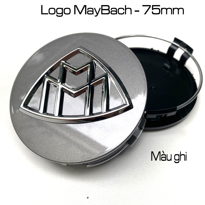 โลโก้รถ Maybach ฝาครอบล้อ Maybach โลโก้สําหรับ Maybach Lazang (แบบ 7 มม.) Logomaybach75