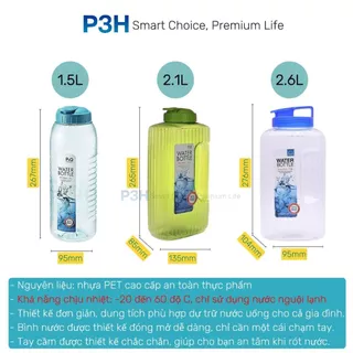Lock&Lock ขวดน้ําความจุ 1L ถึง 2.6L BPA Free HAP739 HAP814 HAP731 P-00077 P3H Store