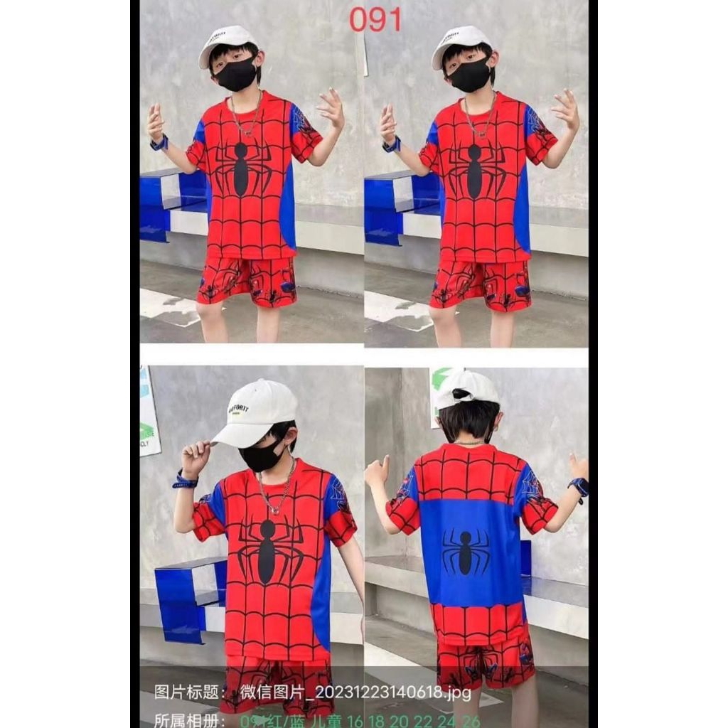 ชุด QC Superman สวยๆสําหรับเด็กผู้ชาย