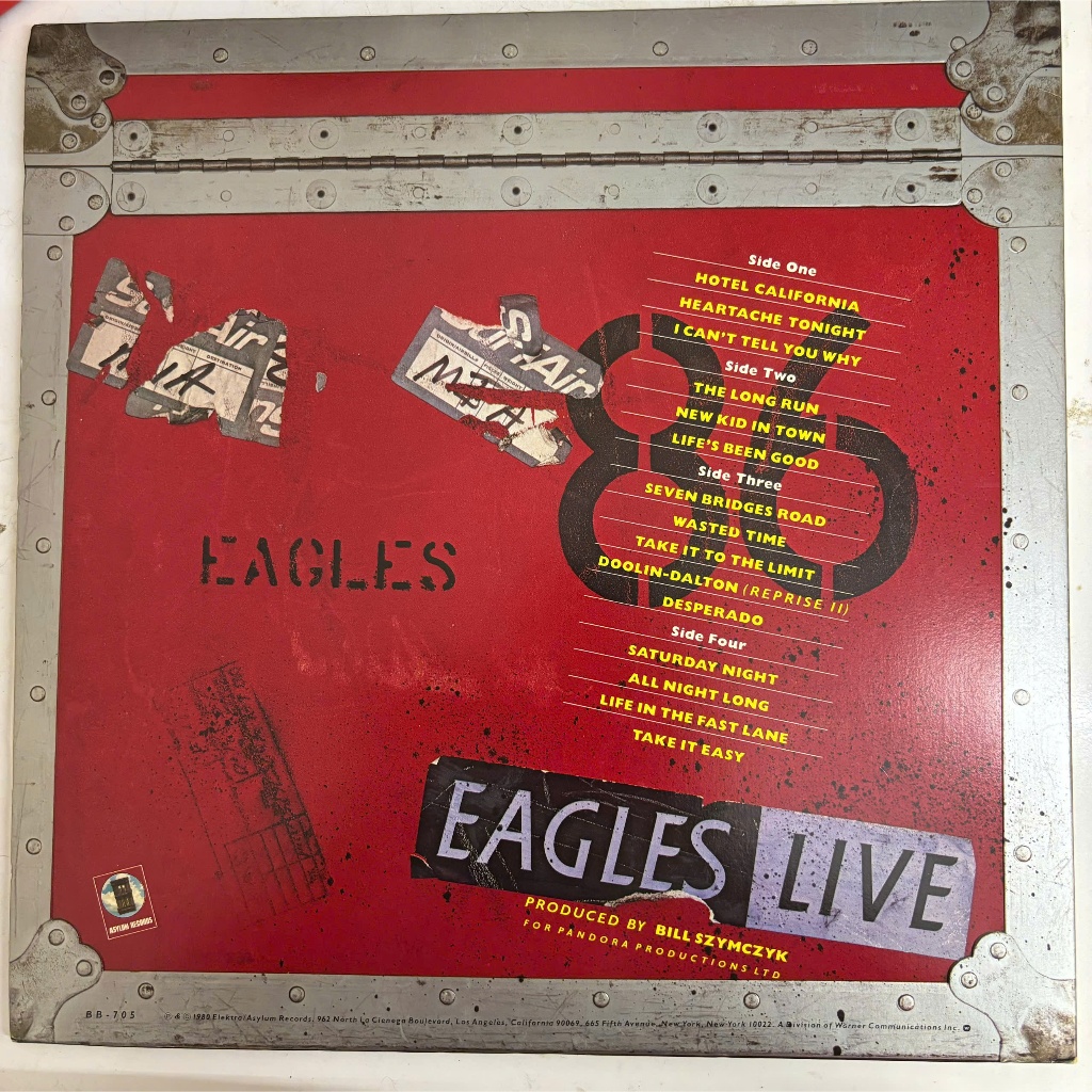 แผ่นเสียง Eagles Live - The Eagles 2LP 1980