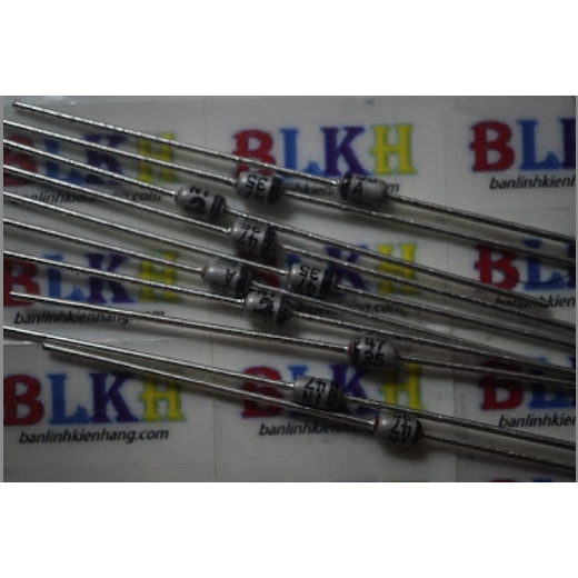 20 Diode Zener 1N4735 6.2V ยี่ห้อ Vishay