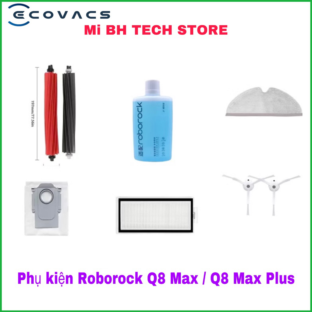 (สินค้าแท้) อุปกรณ์เสริม Roborock Q8 Max / Q8 Max Plus