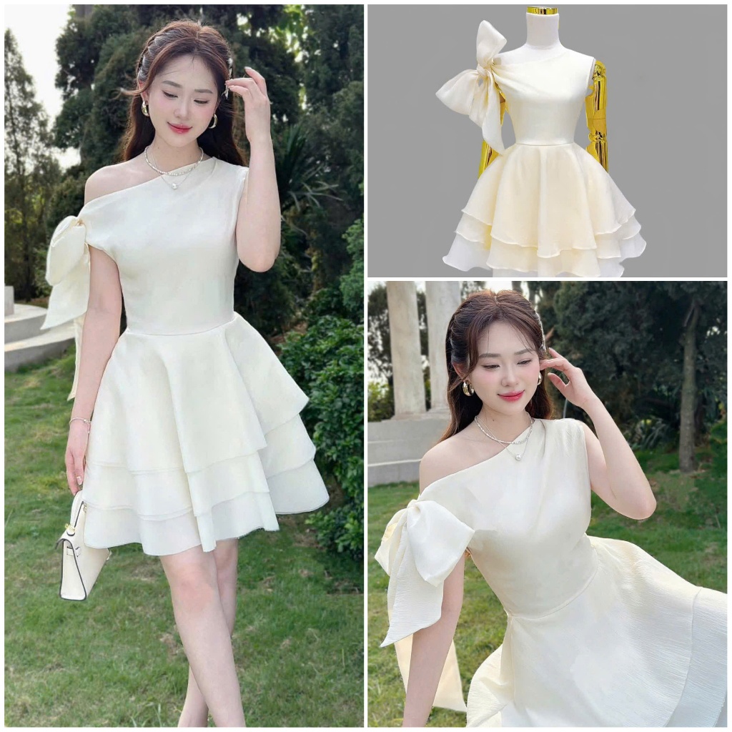 ชุดเดรสผ้าไหมชั้นเนื้อนุ่มหรูหราแฟชั่นชั้นสูงสําหรับงานปาร์ตี้ NK Boutique-NK225