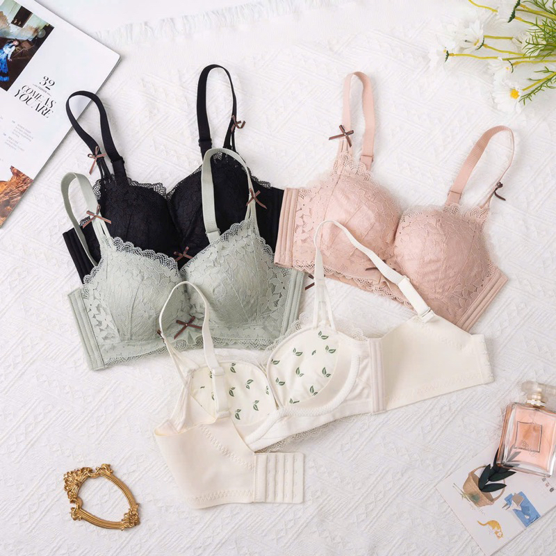 Timi M04 เสื้อชั้นในเสริมโครงนวมหนาคุณภาพสูงสําหรับผู้หญิง