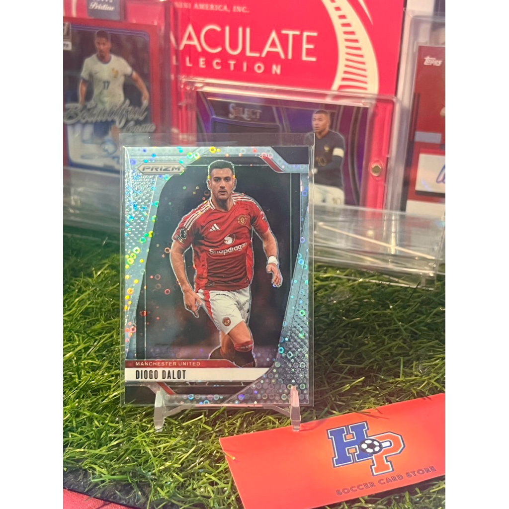 Diogo Dalot Breakaway Panini Prizm EPL 2024/25 การ์ดฟุตบอล