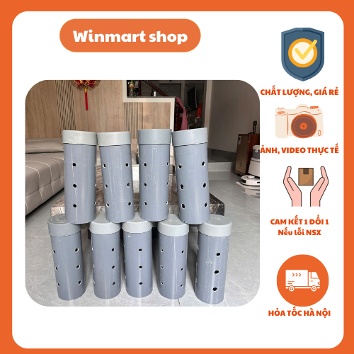 หลอดพลาสติก Fi 11 ยาว 30 ซม. สําหรับหมักของเสียออร์แกนิกพร้อมฝาปิด winmart