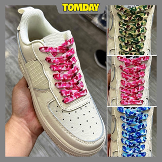 [Tomday] Bape Shoe Laces with Bape Camouflage Pattern บุคลิก…