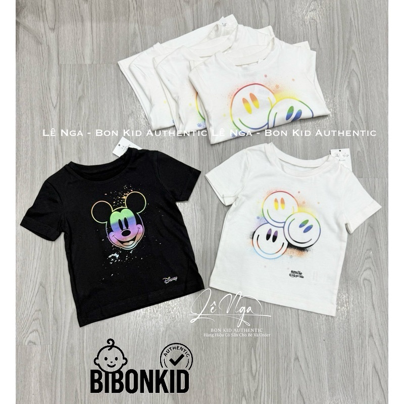 [Bibonkid] GEOGRE_UK SMALL FORM เสื้อยืด odd ไซส์ตั้งแต่ 3-6m ถึง 3-4y