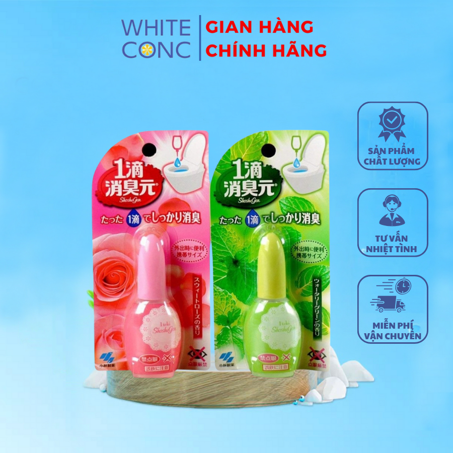 Iteki Shoshugen Kobayashi White Conc น้ํามันหอมระเหยกลิ่นห้องน้ําญี่ปุ่น 20ml