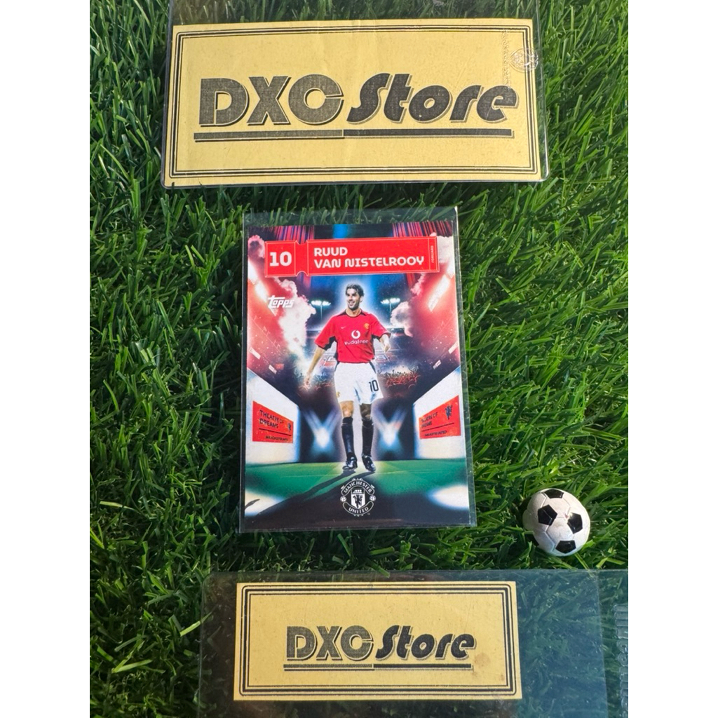 [ ของแท้ ] - THEATRE OF DREAMS - TOPPS MANCHESTER UNITED TEAM SET 2025 - RUUD VAN NISTELROOY
