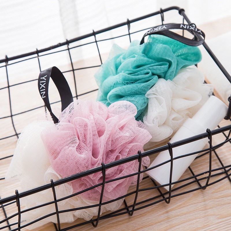 ฟองน้ําอาบน้ําทรงกลมโฟมขัดผิวนุ่มพิเศษ 2458