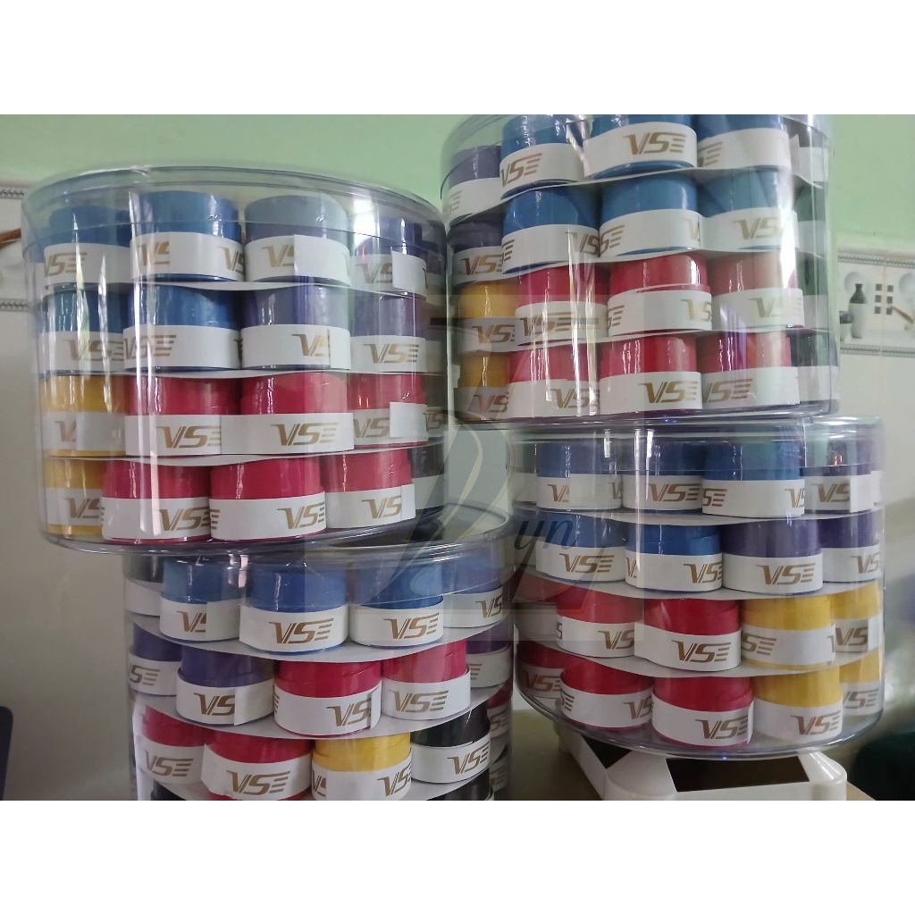 [COMBO 5/10 PCS] ของแท้ VS 002 Racket Grip Wrap - Super Grip กันลื่น ใช้สําหรับ Badminton/Tennis/