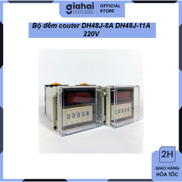 เคาน์เตอร์เคาน์เตอร์ DH48J-8A DH48J-11A 220V คุณภาพดี TBD32