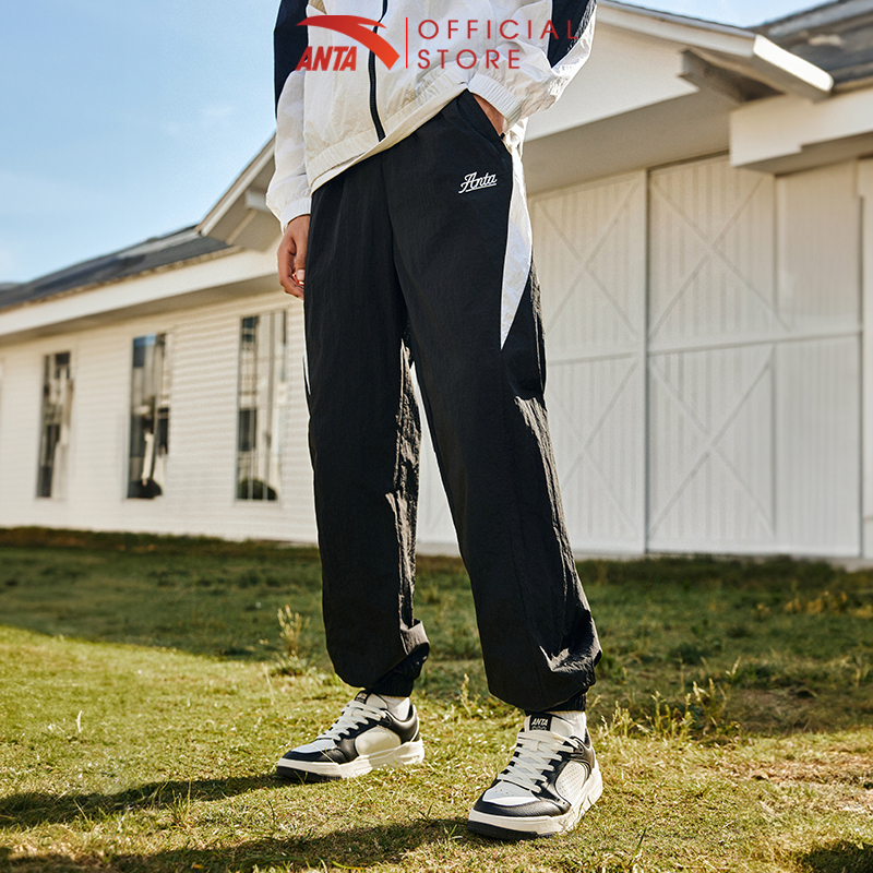 กางเกงกีฬาผู้ชาย ANTA 1524C8516 กางเกงแฟชั่นดีไซน์ไดนามิกชายยางยืด Anta Sports