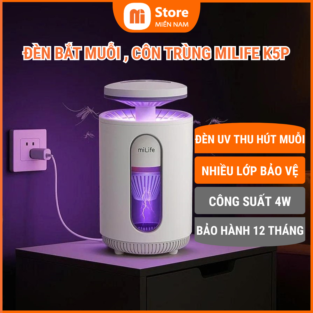 MiLife K5P/ K6P / B2 / B1 โคมไฟกําจัดยุงแมลง