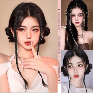 COD-ในไทย💖 แฮร์พีช กิ๊บเปียผม เส้นเล็ก สไตล์เกาหลี 45cm ผมเปีย